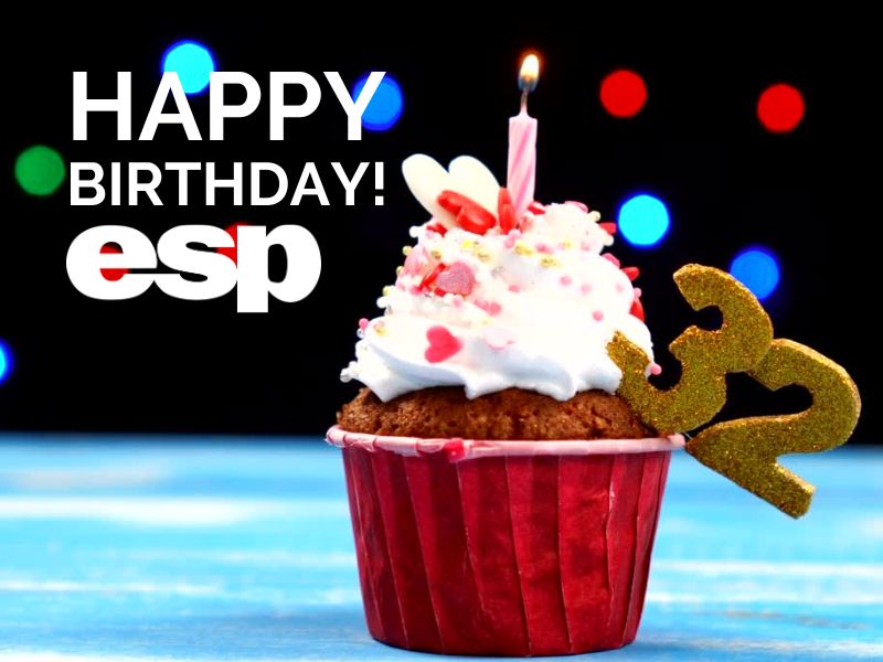 Happy Birthday ESP 32 years